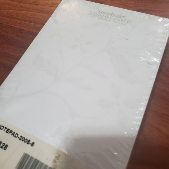 Longaberger Notepad Set of 6 Mini Pads New Basket Company Ohio Plant Print - Picture 4 of 9